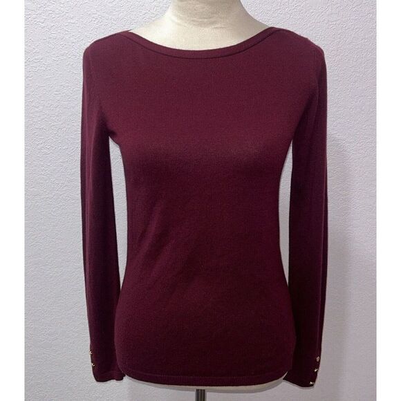 PREMISE Sweater Burgundy Size X-Small - Picture 1 of 7